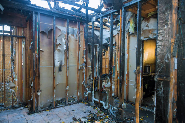 Professional Soot Cleanup technician working in Pulaski, VA